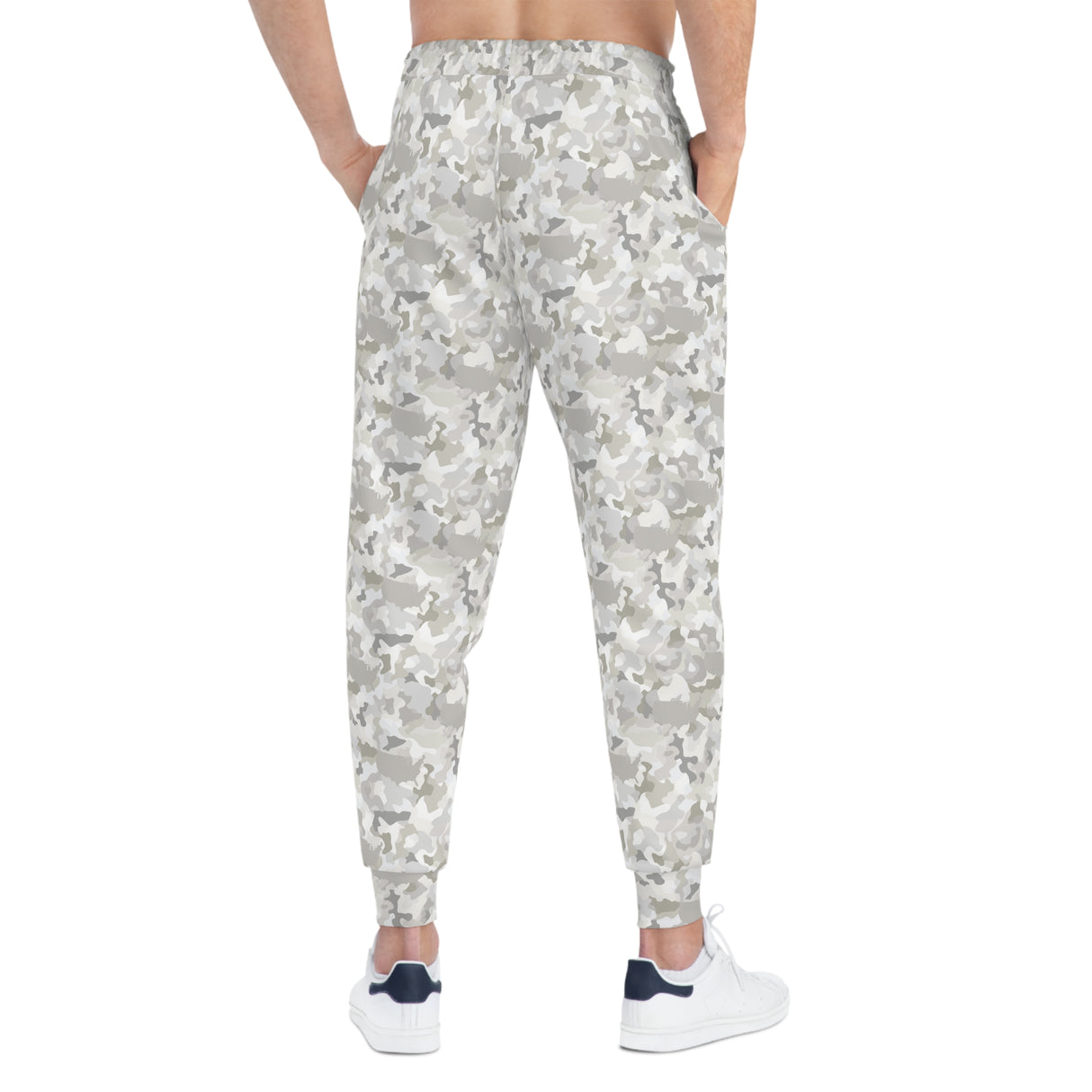 USA Stealth Camouflage (Never Horizontal) - Men's Athletic Joggers