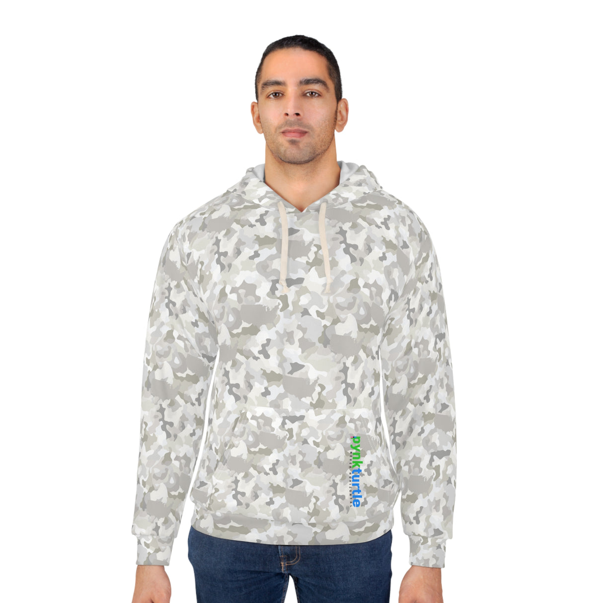 USA Stealth Camouflage (Never Horizontal) - Men's Hype Staywarm Hoodie