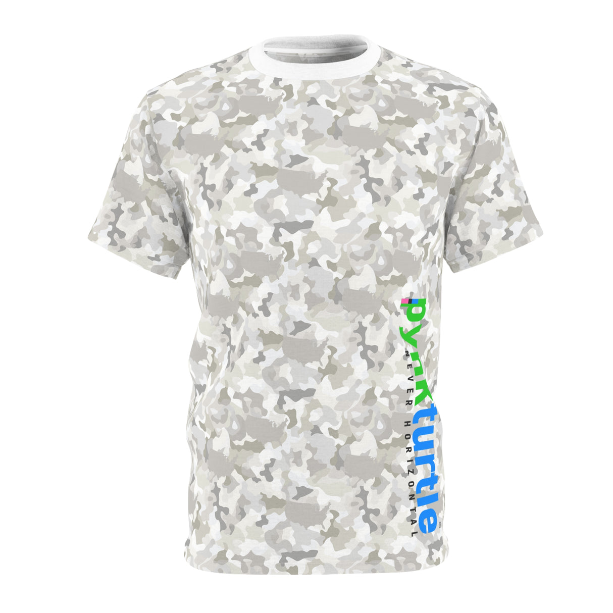 USA Stealth Camouflage (Never Horizontal) - Men's T-Shirt