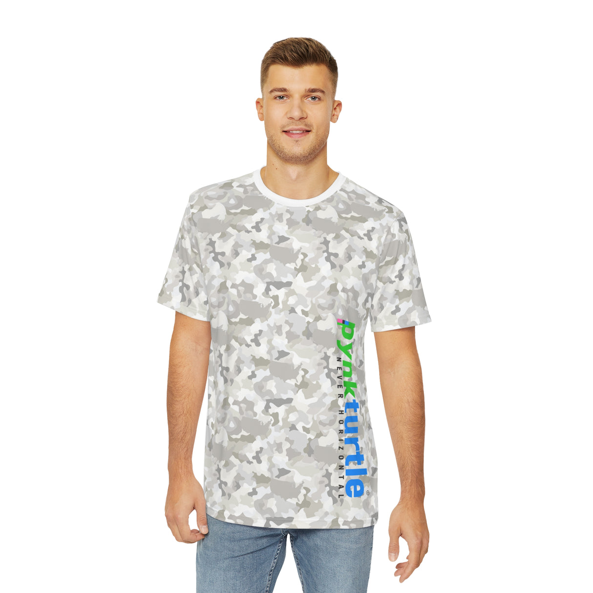 USA Stealth Camouflage (Never Horizontal) - Men's Hype T-Shirt