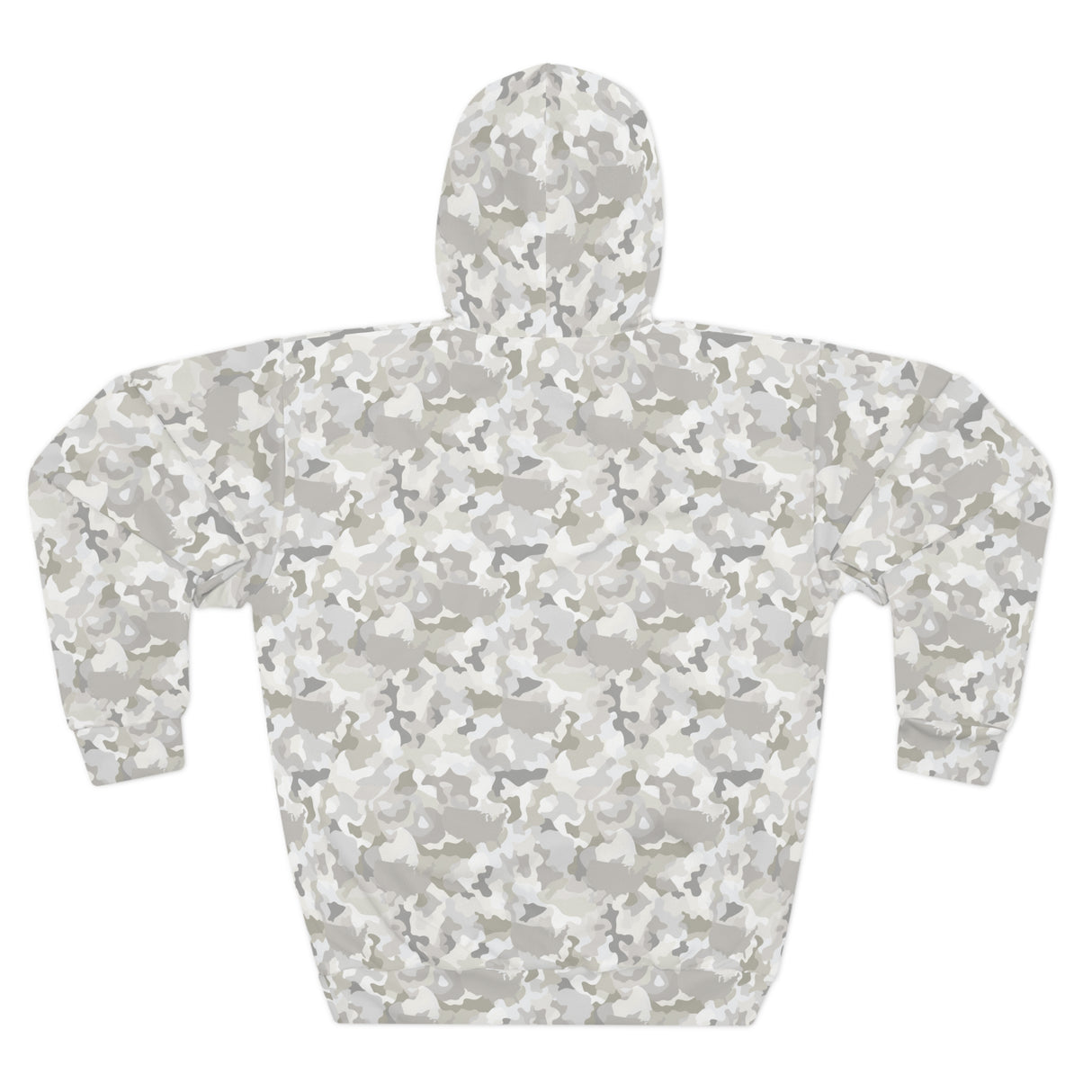 USA Stealth Camouflage (Never Horizontal) - Men's Hype Staywarm Hoodie