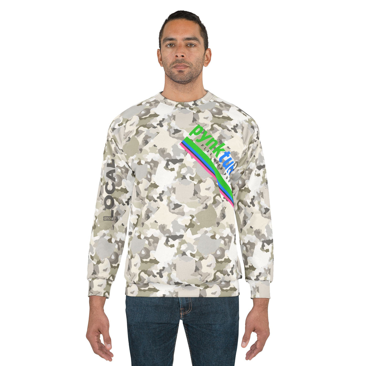 Ohio PROUD LOCAL Camouflage - Men's Hype Sweatshirt LIMITED EDITION