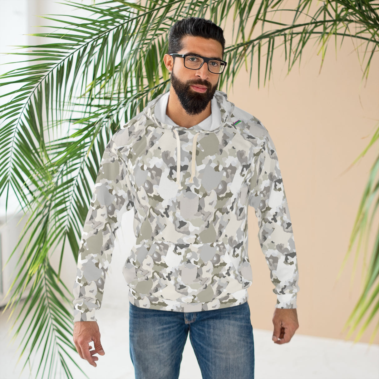 Hidden Ohio Camouflage - Men's Hype Pullover Hoodie