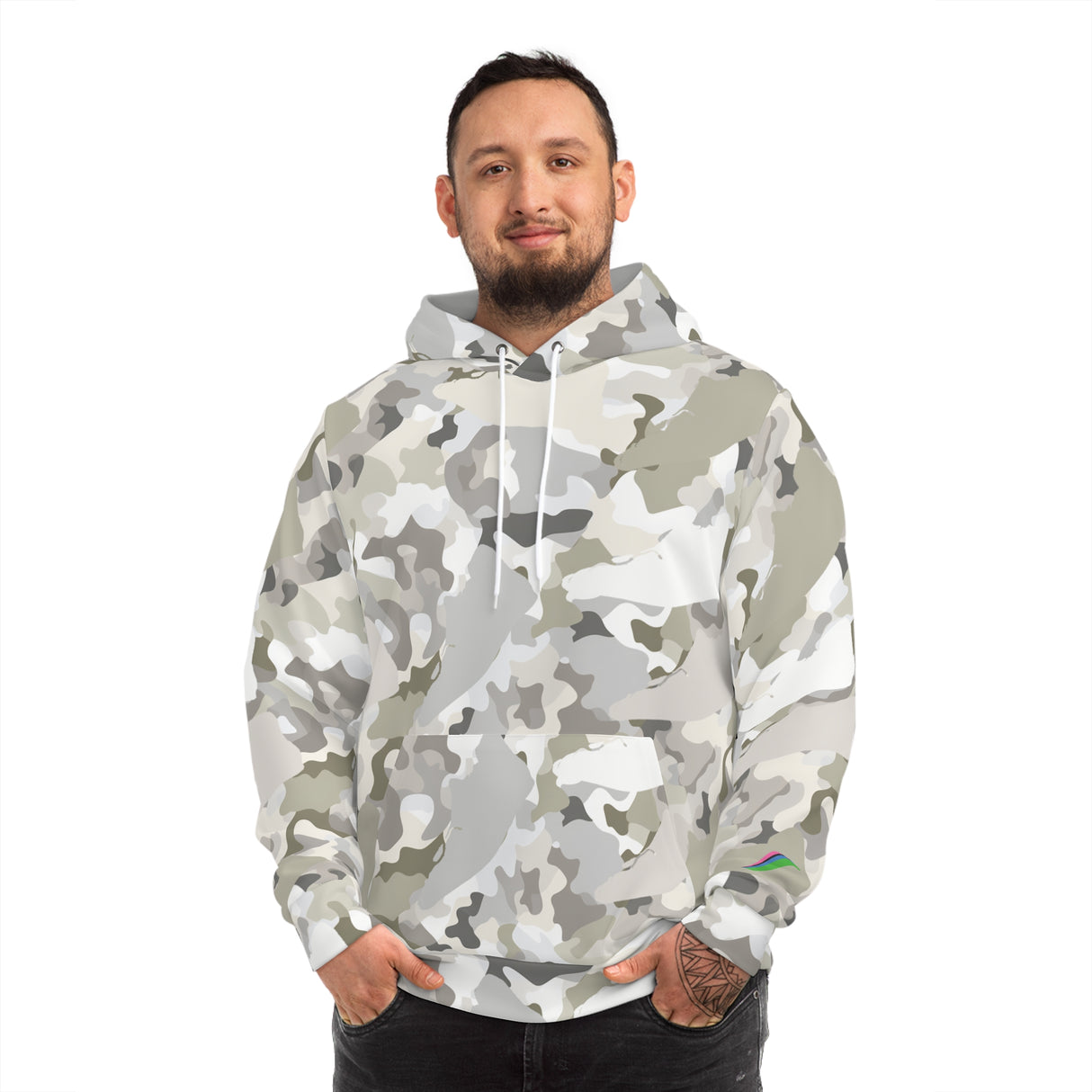 Hilton Head Island Local - HHI Snow Camo Hoodie